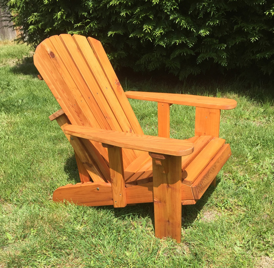 western cedar adirondack recliner